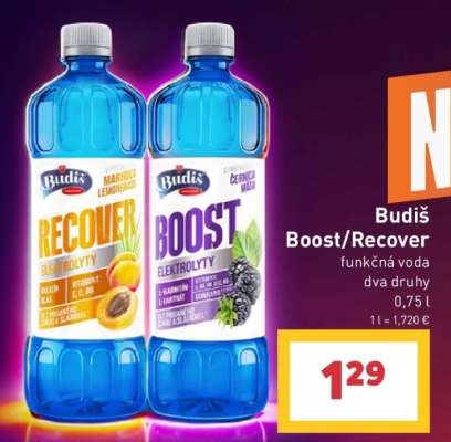 Budiš Boost, Recover