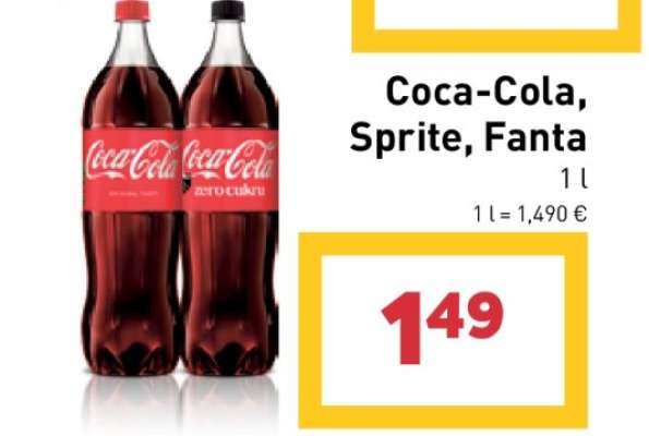 Coca-Cola/ Sprite/Fanta
