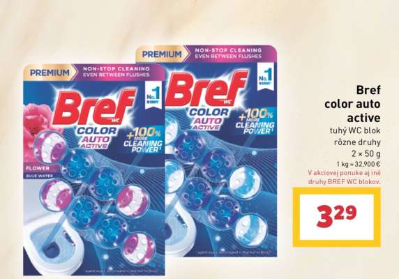 Bref color auto active