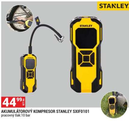 AKUMULÁTOROVÝ KOMPRESOR STANLEY SXIF0101