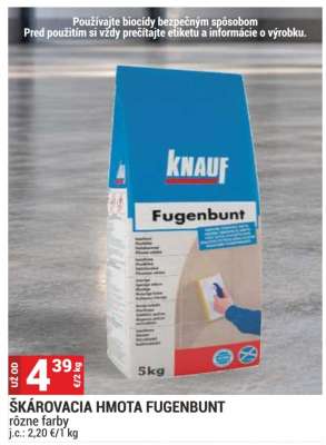 ŠKÁROVACIA HMOTA FUGENBUNT