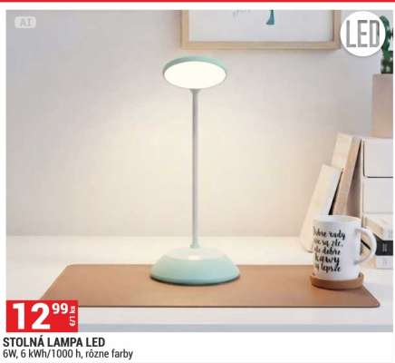 STOLNÁ LAMPA LED