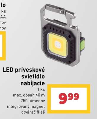 LED príveskové svietidlo nabíjacie