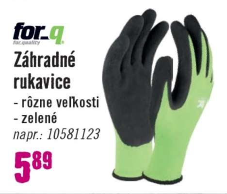 for-q Záhradné rukavice