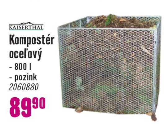 Kompostér ocelový