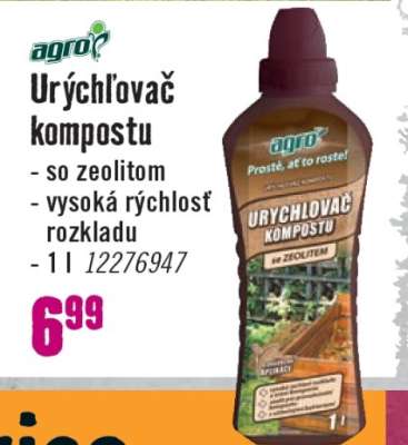 Urýchľovač kompostu