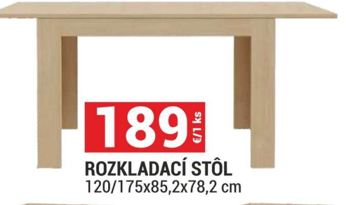 Rozkladací stôl
