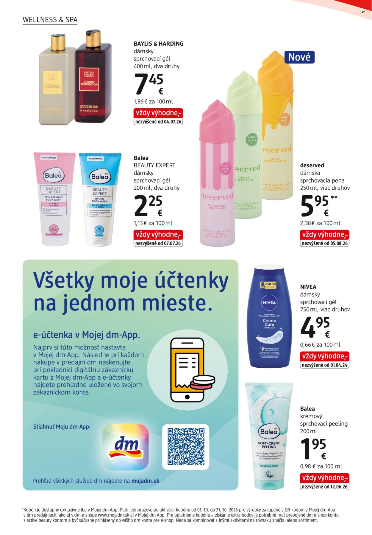 Leták dm drogerie - 1.10.2026 - 31.10.2026. Strana 10