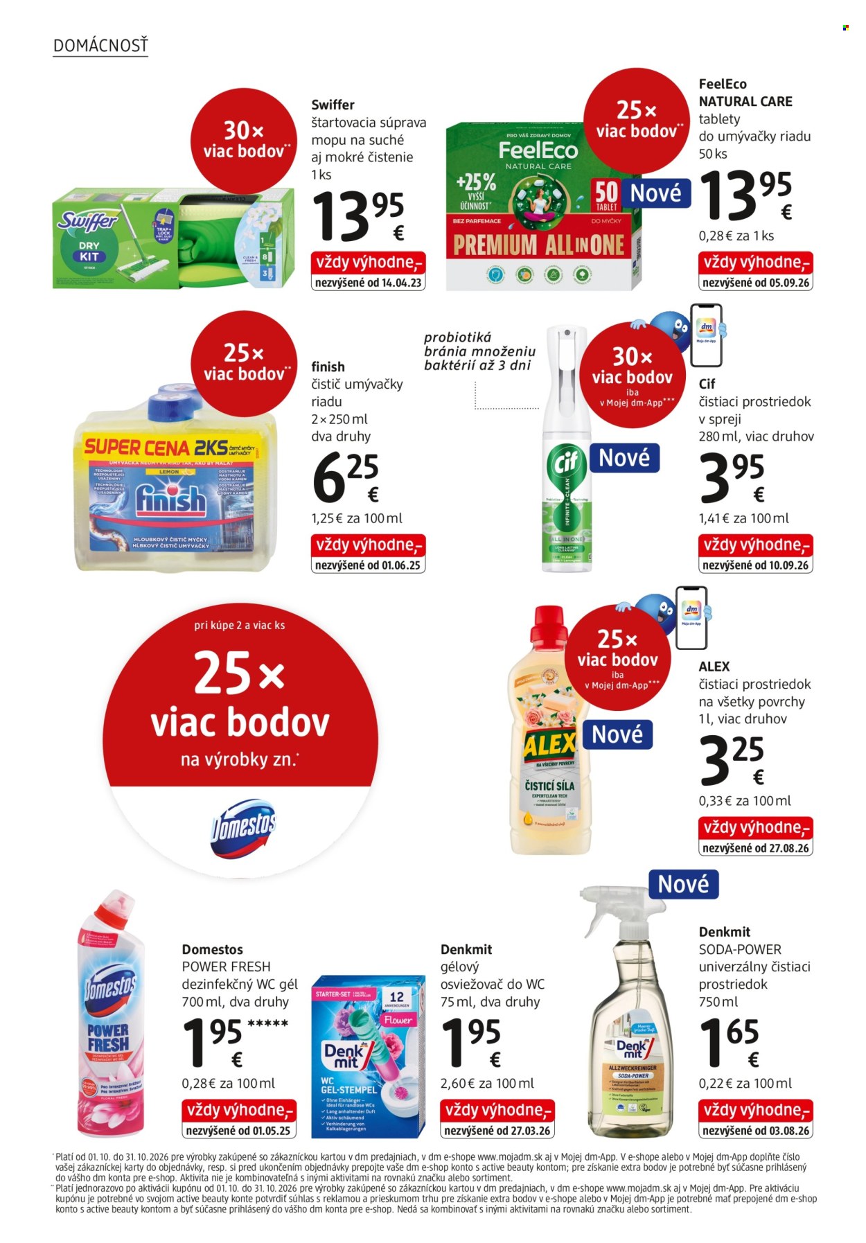 Leták dm drogerie - 1.10.2026 - 31.10.2026. Strana 30