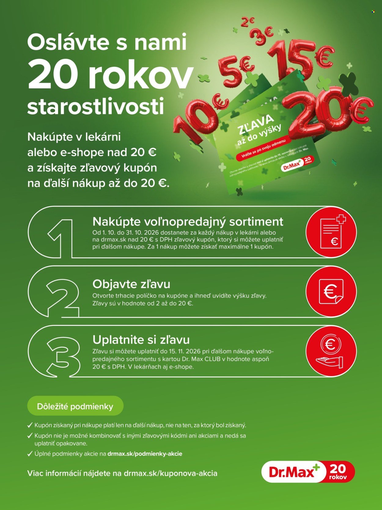 Leták Dr. Max - 1.10.2026 - 31.10.2026. Strana 11
