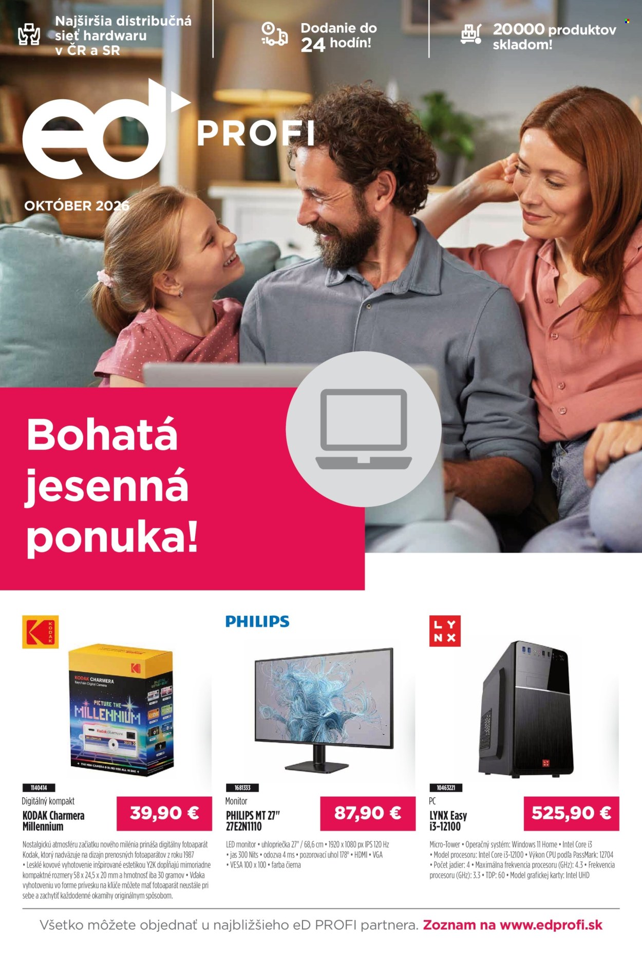 Leták eD PROFI - 1.10.2026 - 31.10.2026. Strana 1