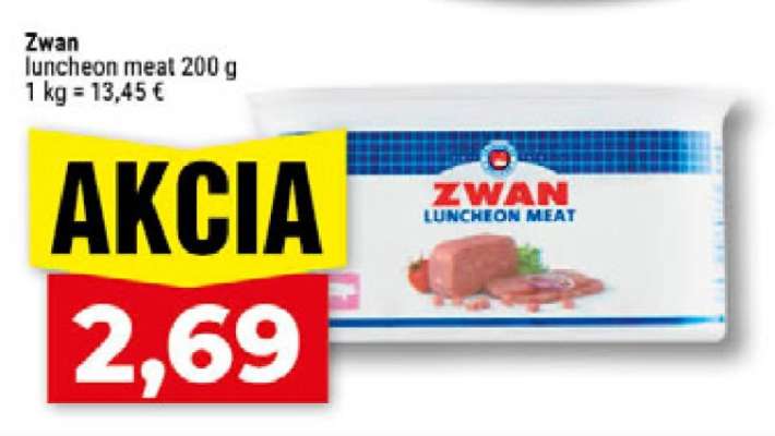 Zwan Luncheon Meat 200g