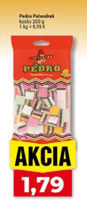 Pedro pelendrek kocky 200 g