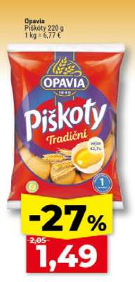 Opavia Piškóty