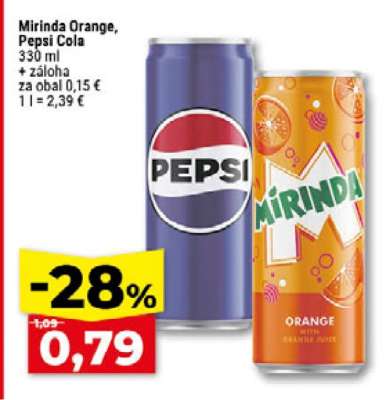 Mirinda Orange, Pepsi Cola