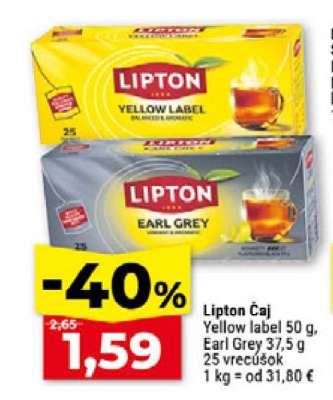 Lipton čaj