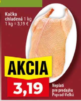 Kačka chlazená