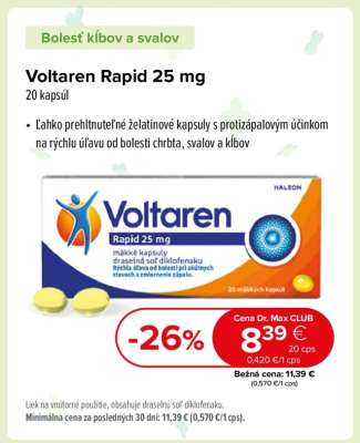 Voltaren Rapid 25 mg