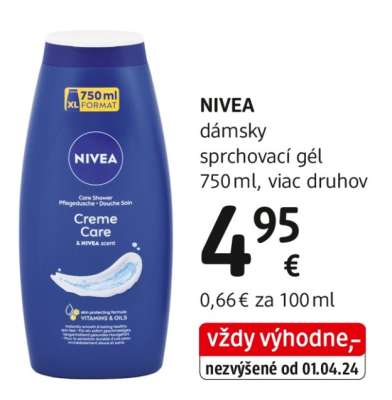 NIVEA dámsky sprchovací gél