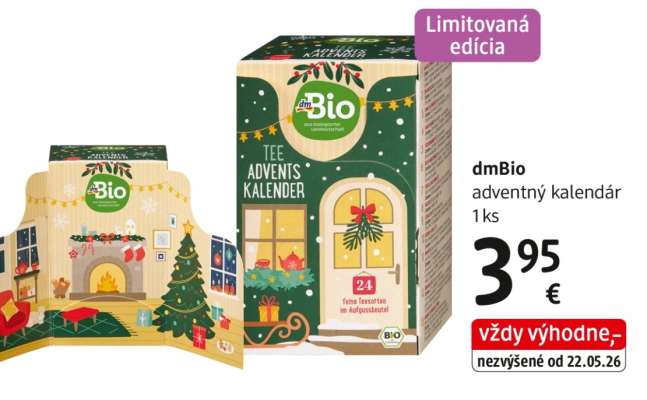 dmBio adventný kalendár