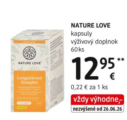 NATURE LOVE kapsuly