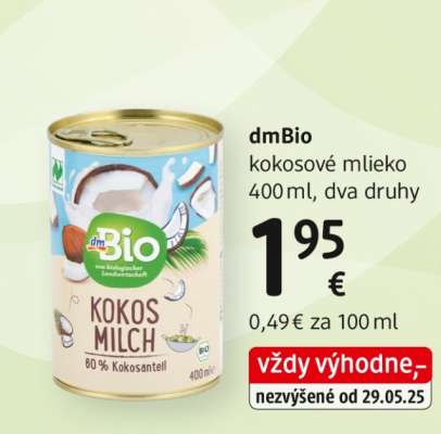 dmBio kokosové mlieko