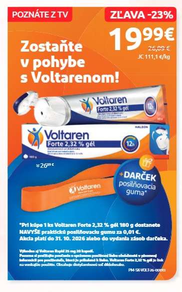 Voltaren Forte 2,32 % gél
