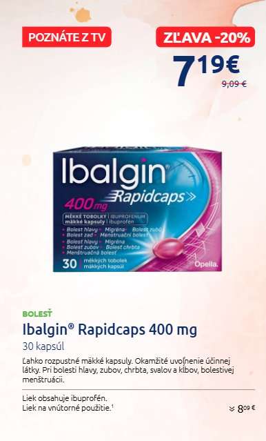 Ibalgin® Rapidcaps 400 mg