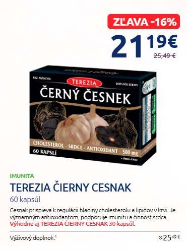 TEREZIA ČIERNY CESNAK
