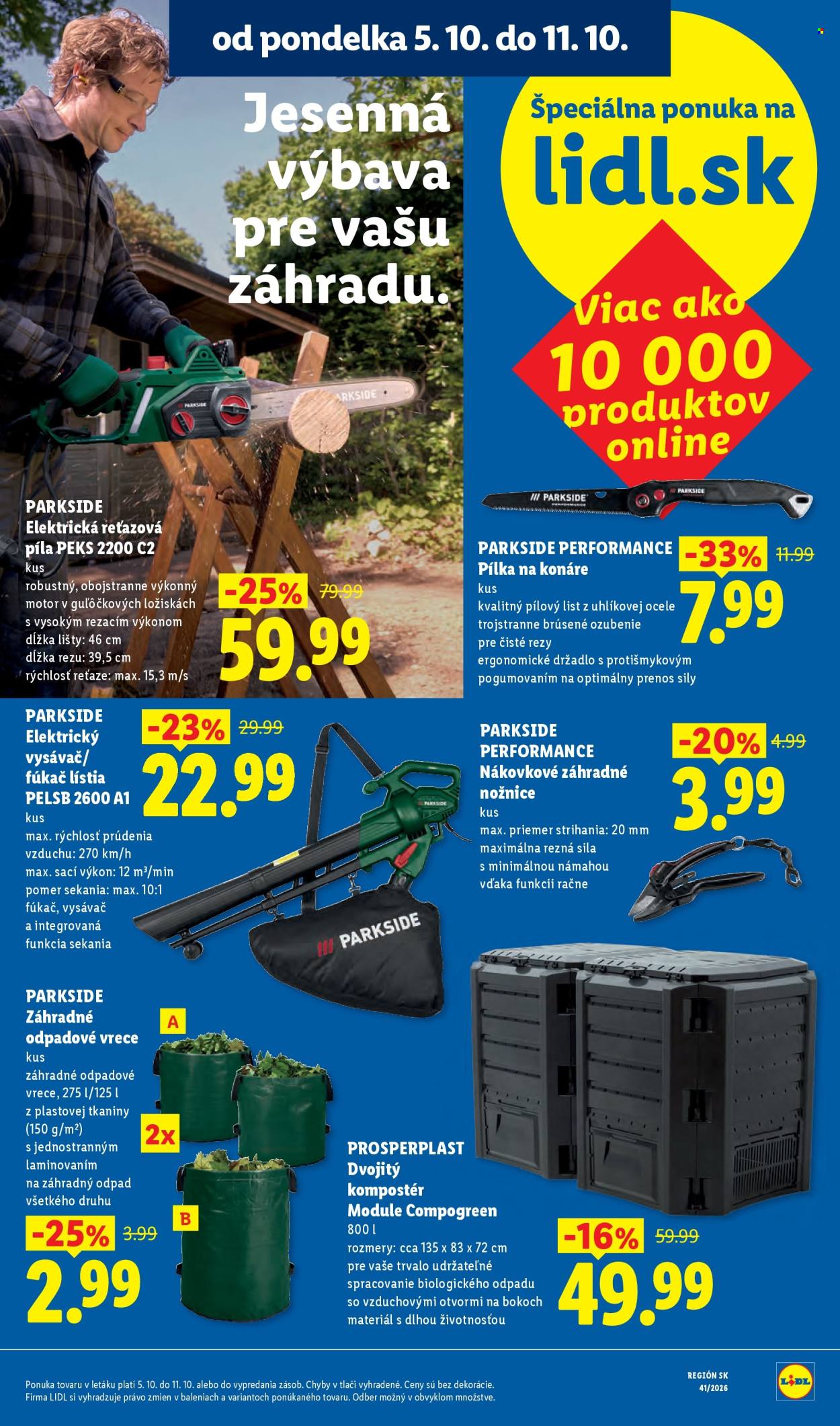 Leták Lidl - 5.10.2026 - 11.10.2026. Strana 10