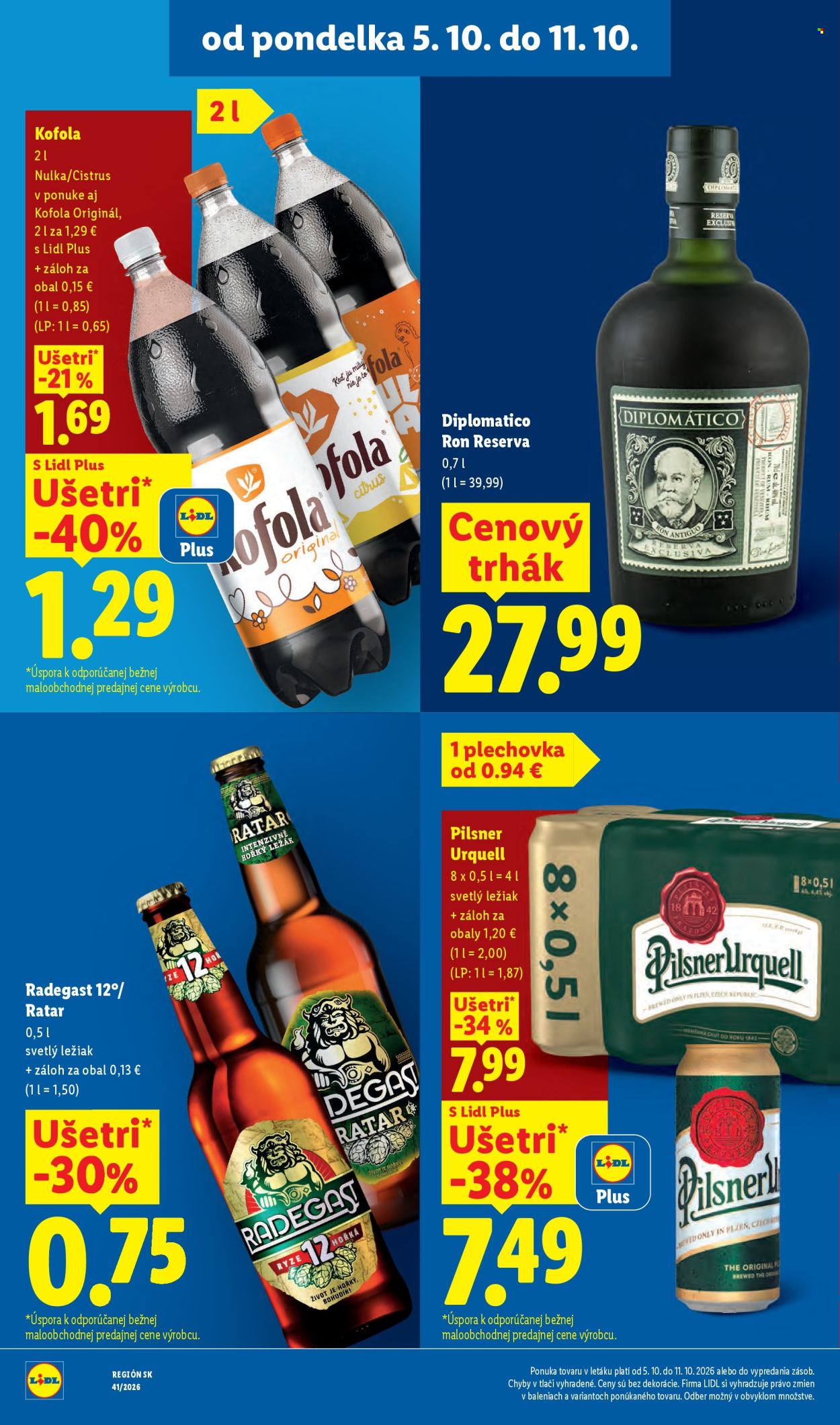 Leták Lidl - 5.10.2026 - 11.10.2026. Strana 20