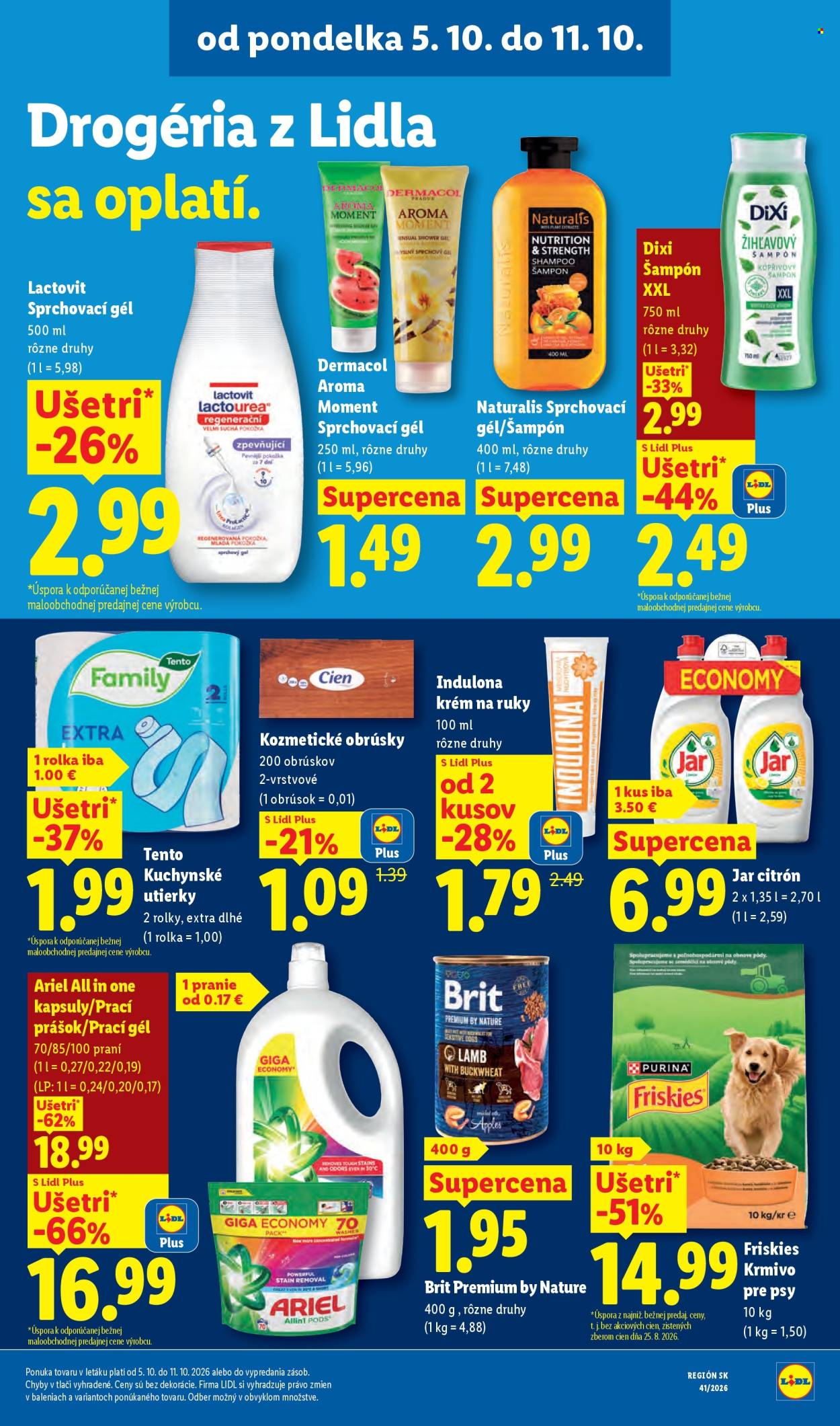 Leták Lidl - 5.10.2026 - 11.10.2026. Strana 42