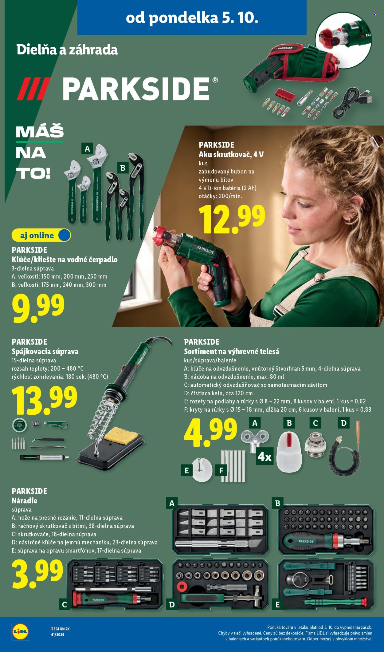 Leták Lidl - 5.10.2026 - 11.10.2026. Strana 58