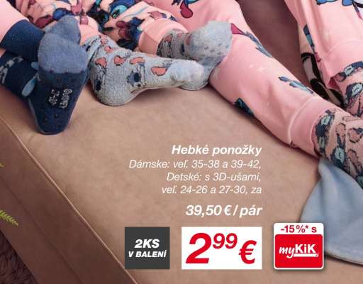 Hebké ponožky
