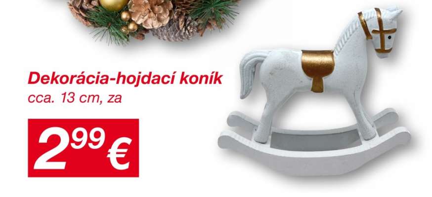Dekorácia - Hojdací koník