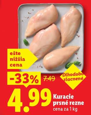 Kuracie prsné rezne