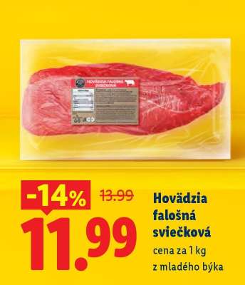 Hovädzia falošná sviečková