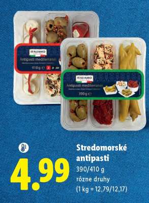 Stredomorské antipasti