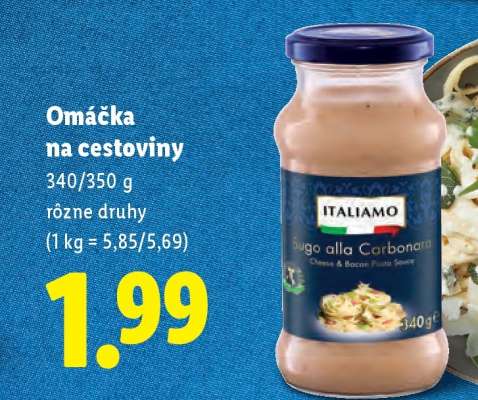 Omáčka na cestoviny