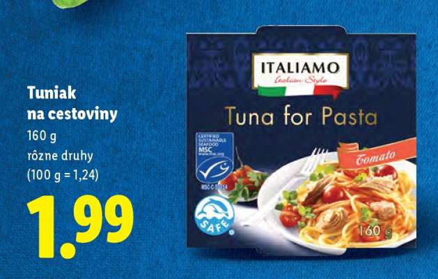 Tuniak na cestoviny