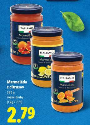 Marmeláda z citrusov