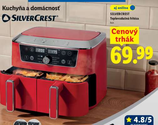 SilverCrest Teplovzdušná fritéza