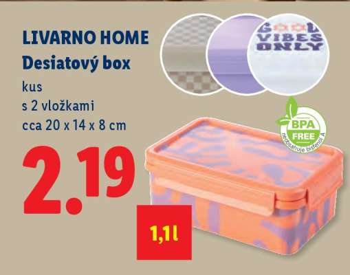 LIVARNO HOME Desiatový box