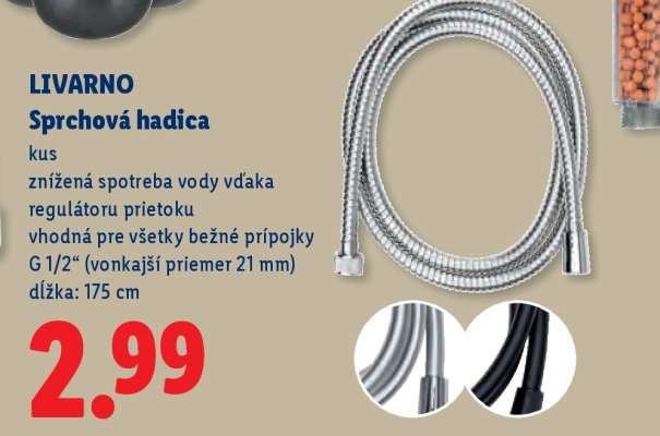 LIVARNO Sprchová hadica