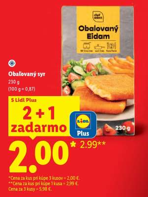 Obaľovaný syr
