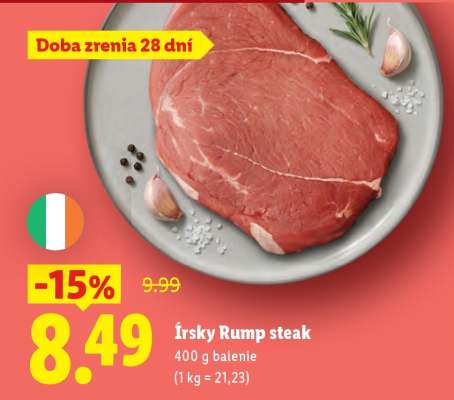 Írsky Rump Steak