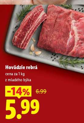Hovädzie rebrá