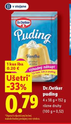 Dr. Oetker puding