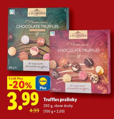 Truffles pralinky