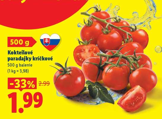 Kokteilové paradajky kríčkové
